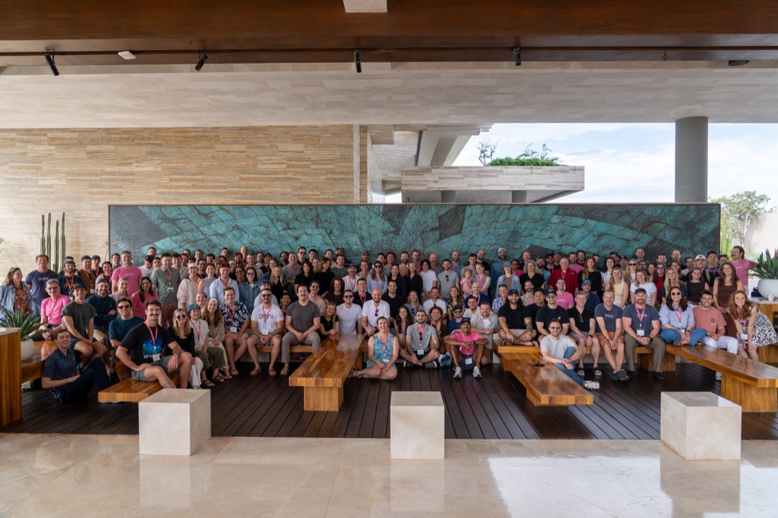 All the Omnis enjoying themselves at our annual offsite in 2026